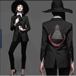 ISO lip service Widow pyramid blazer